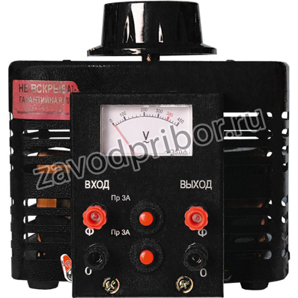 ЛАТР Black Series 1Ф TDGC2-2кВА 6А 0-300V Е0102-0102