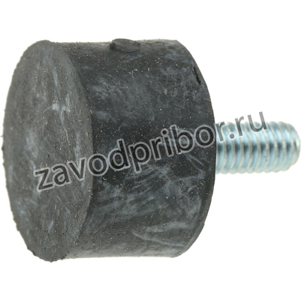1610VE10-45, Cylindrical M4 Anti Vibration Mount, Male Buffer Foot with 16.4kg Compression Load