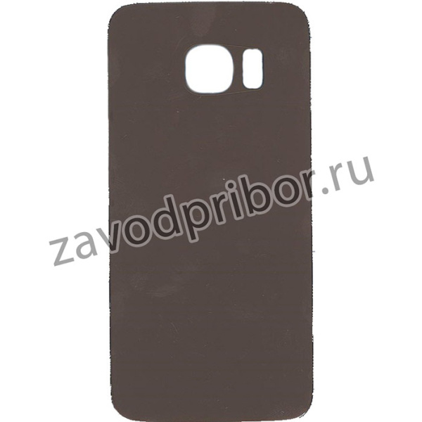 Задняя крышка для Samsung G925 Galaxy S6 Edge золотая