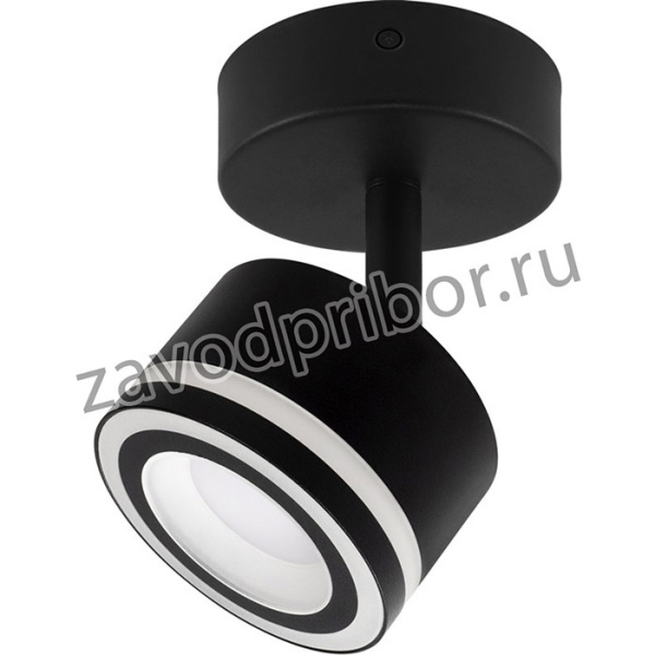 Светильник настенно-потолочный спот ЭРА OL52 BK GX53 IP20 черный Б0059807