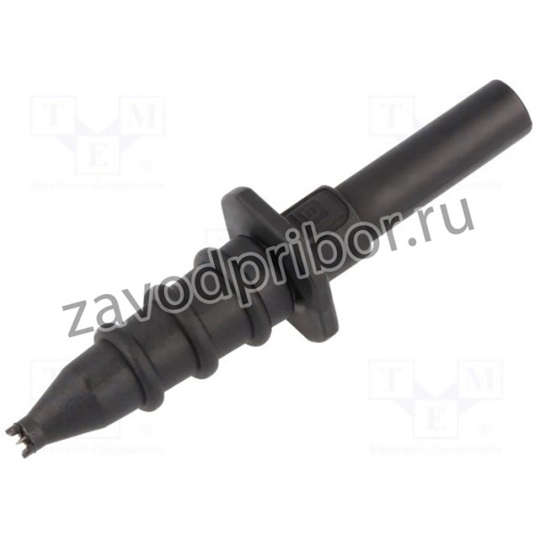 SPS2590NI-SW, Измерительный щуп, 5А, черный, Размер гнезда: 4мм, 1кВDC, 20мОМ