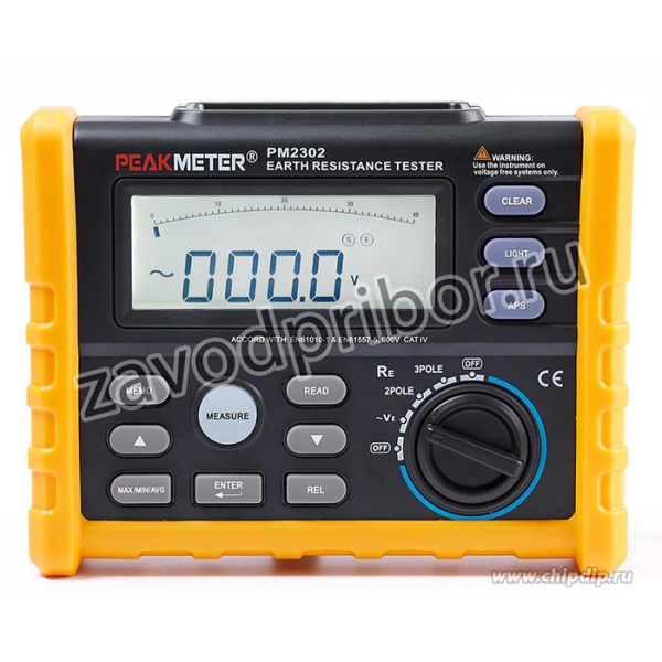 MS2302 PeakMeter измеритель сопротивления заземления