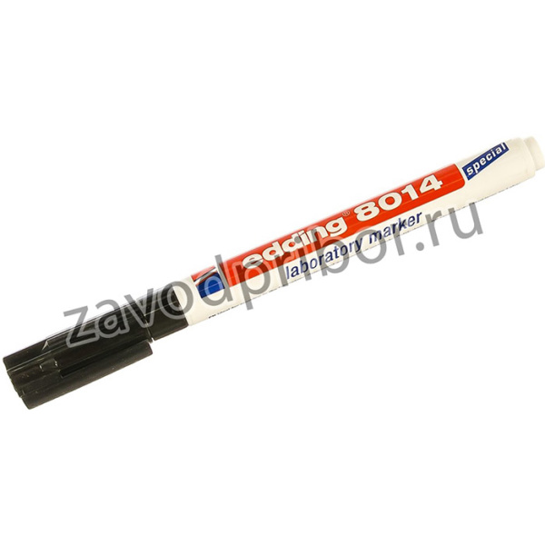 Маркер лабораторный EDDING E-8014 черный 1 мм перманент