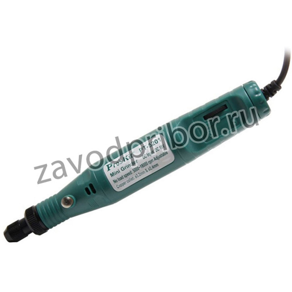 PT-5201B Pro'sKit Дрель/гравер компактн.мини профессиональная с насадками
