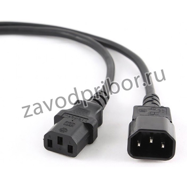 Cablexpert Кабель питания C14- C19, 3х1кв.мм, черный, 1.8м , с заземлением (PC-189-1-1)