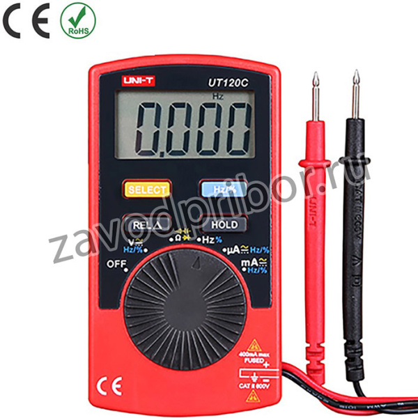 Карманный цифровой мультиметр UNI-T UT120C