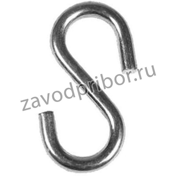 7-0015170, Крючок S ,образный М 5 4 шт. , КР.071169