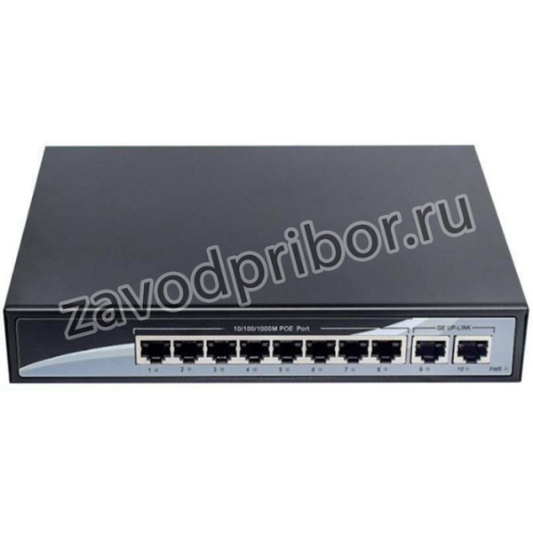 Коммутатор PoE Tantos TSn-8P10V