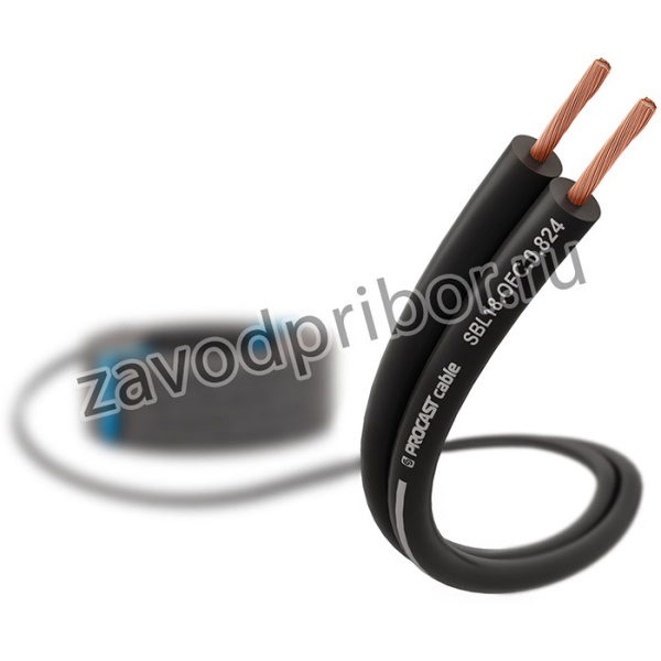 PROCAST cable SBL 18.OFC.0,824 Инсталляционный черный акустический кабель 2х0,824mm2 15 м