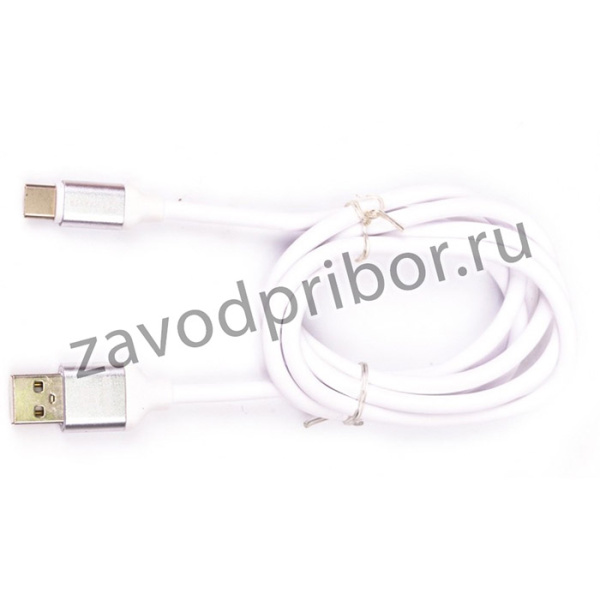 Harper Силиконовый Кабель для зарядки и синхронизации USB - USB type-C , SCH-730 white (1м, способны заряжать устройства до 2х ампер)
