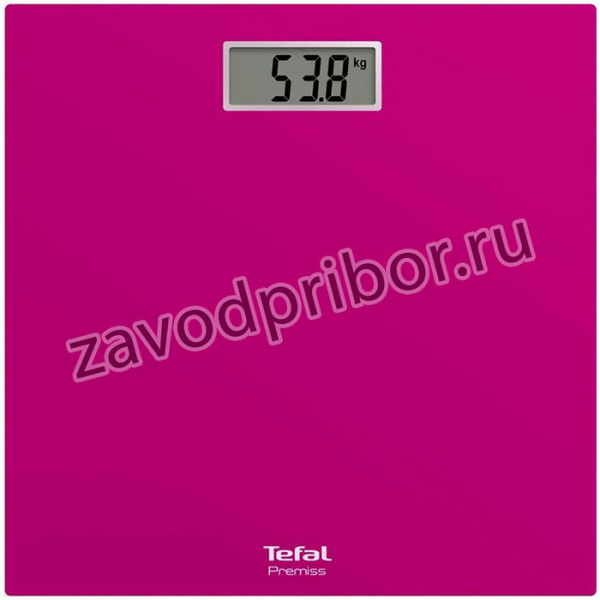 Напольные весы TEFAL PP1403V0, до 150кг, цвет: розовый [1830007888]