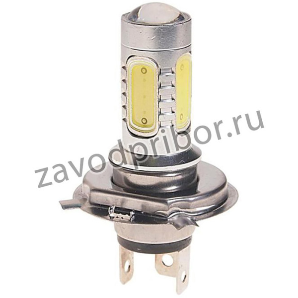80544, Лампа светодиодная 12V H4 P43t-38 6000K 5 светодиодов MEGAPOWER