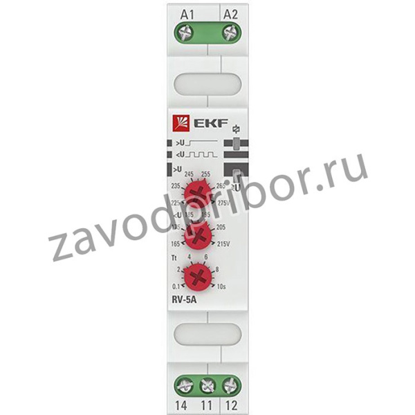 Реле напряжения RV-5A (паралл. подкл.) EKF rv-5a