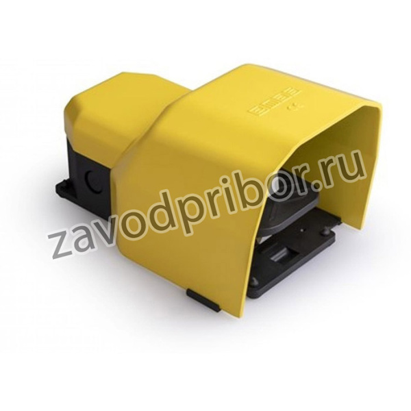 Педаль-выключатель с защитной крышкой, две скорости 2x1НО+1НЗ,250 В , 4 А. PDKS11GX20