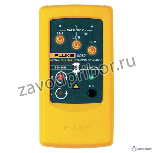 Fluke 9062 — индикатор чередования фаз и вращения электродвигателя