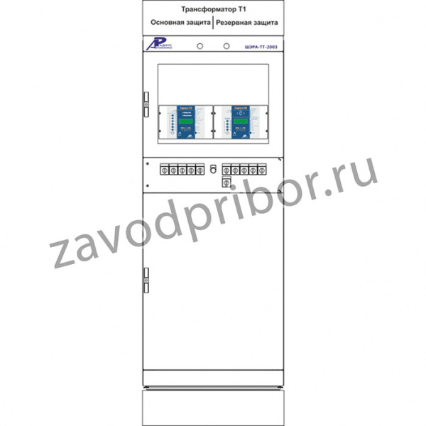 ШЭРА-ТТ-2003 — шкаф защит трехобмоточного транcформатора и АУВ стороны ВН