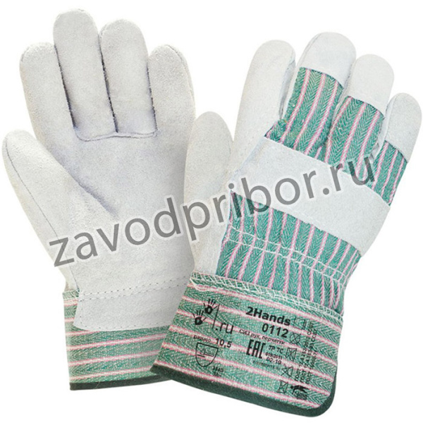 Перчатки, спилок КРС/ткань 0112 ECO1