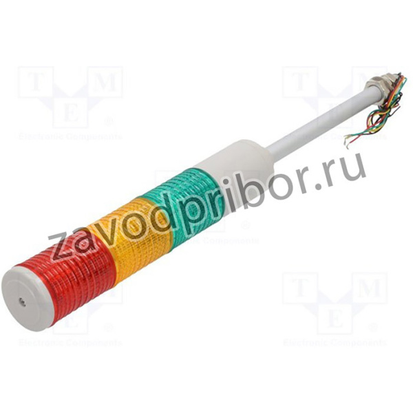 ST56L324RAG, Сигнализатор: сигнальная колонна, LED, красный/янтарный/зеленый