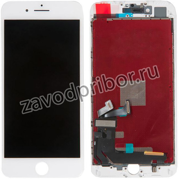 Дисплей (экран) в сборе с тачскрином для iPhone 7 Plus (5.5) белый (TianMa)