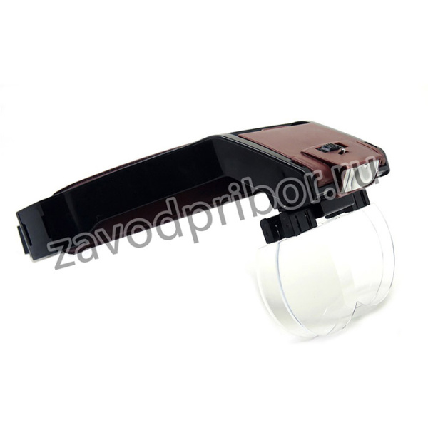 Лупа головное крепление TK1010 X1,7/2/2,5/3,5 с регулируемой подсветкой