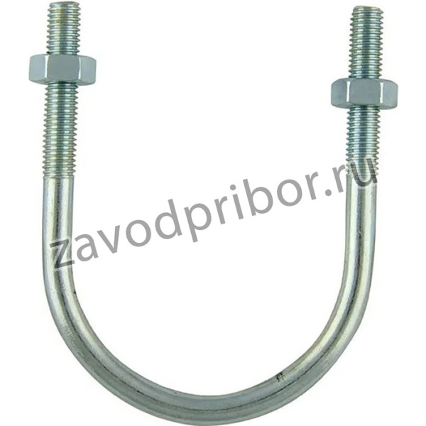 U-Образный болт (СКОБА) с гайками 90-102 мм (3 1/2") М12 2-501-1-90-102-12