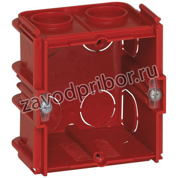 Коробка 1-м для кирпич. стен. квадр. глуб. 50мм Batibox Leg 080151