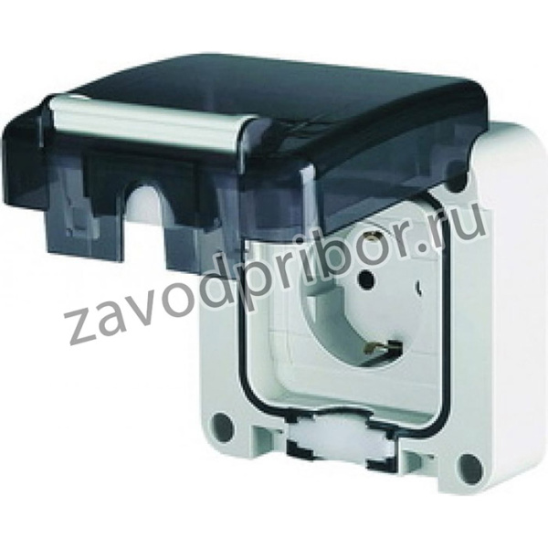 Розетка скрыт. уст. IP66 с вставленной вилкой DIS1374407