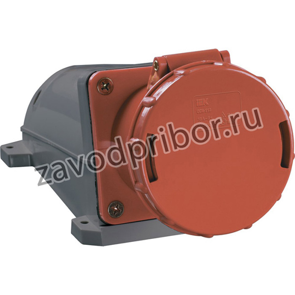 PSR12-063-4, Розетка кабельная 63А 3Р+E IР54 на поверхность 380В 134