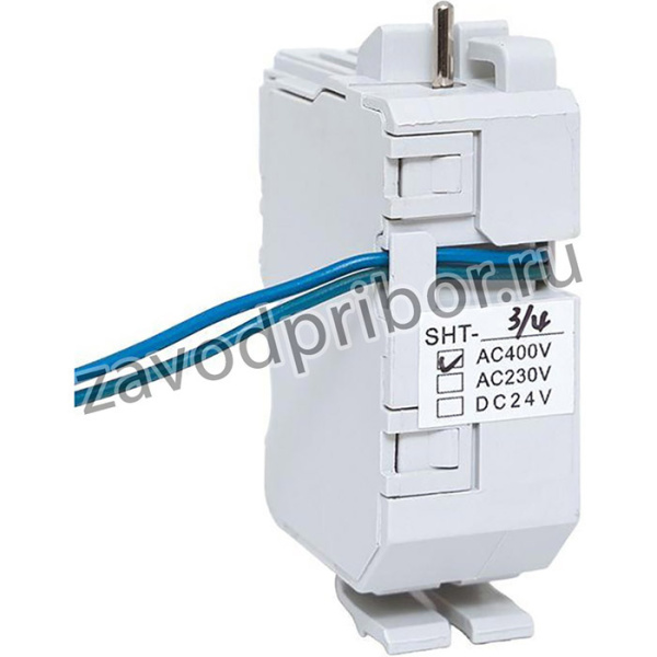 Расцепитель независимый SHT AC400 слева AV POWER-3/4 AVERES EKF mccb-34-SHT-ac400-av