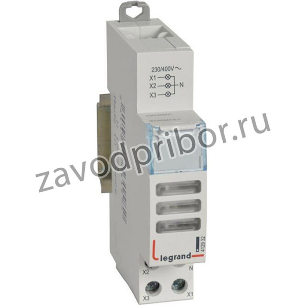 CX3 Лампа индик. 3хLED бел.230/400В