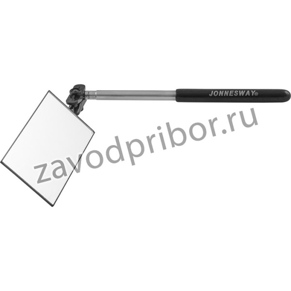 AG010033 Телескопическое зеркало прямоугольное, 50-92 мм, L- 293-435 мм