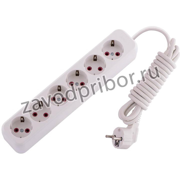 Удлинитель 6х3м с заземл. 16А IP20 Lila LEZARD 720-0603-601
