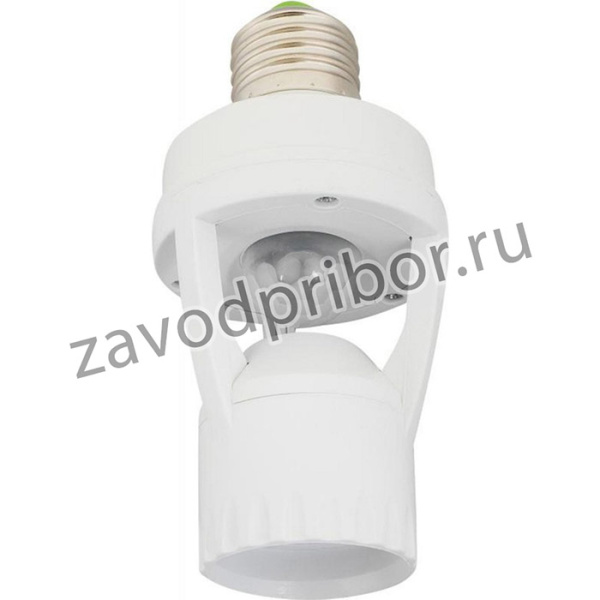 Датчик движения DDL-01 патрон E27 360, 60Вт, 10-300с, 6м, 3-2000Лк, белый 25817 9