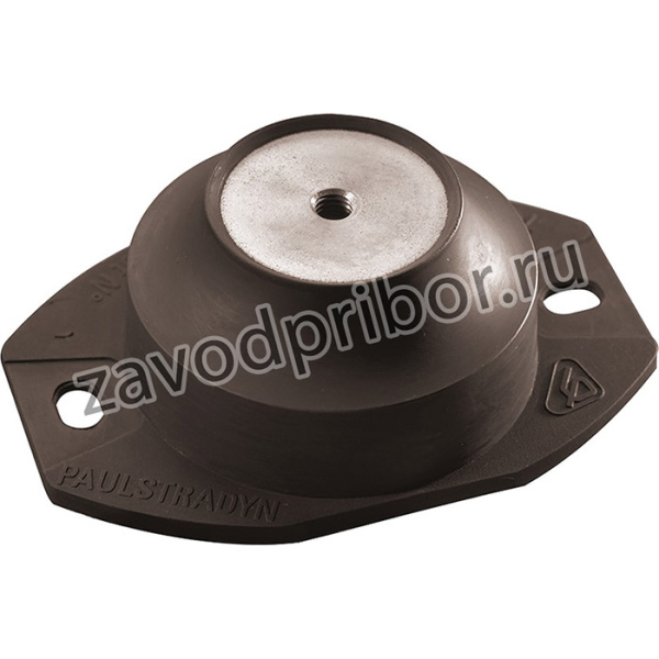533715, Cylindrical M12 Anti Vibration Mount, Female Buffer Foot