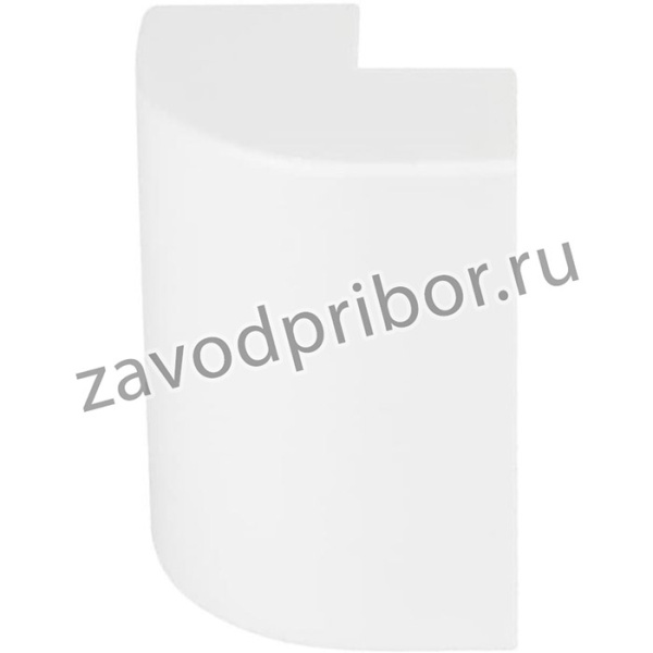 Внешний угол 60х60 4 шт Plast PROxima Белый obw-60-60x4