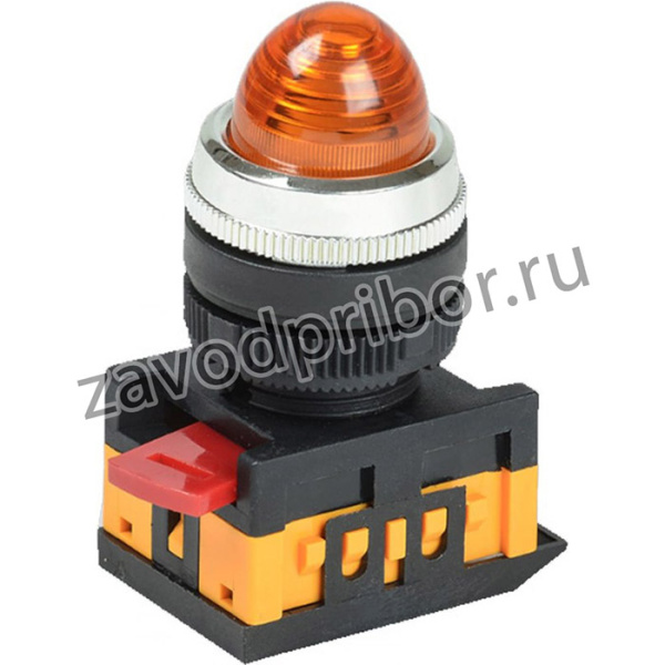 Лампа AL-22 сигн. желтая неон ИЭК BLS20-AL-K05