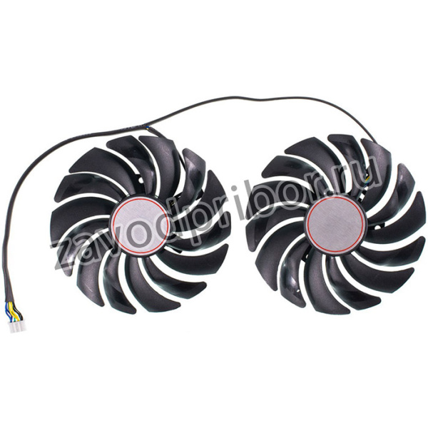 Кулер / вентилятор PLD10010S12HH, PLD10010B 96мм для видеокарт MSI AMD Radeon RX 570, RX 580, MSI GeForce GTX 1070