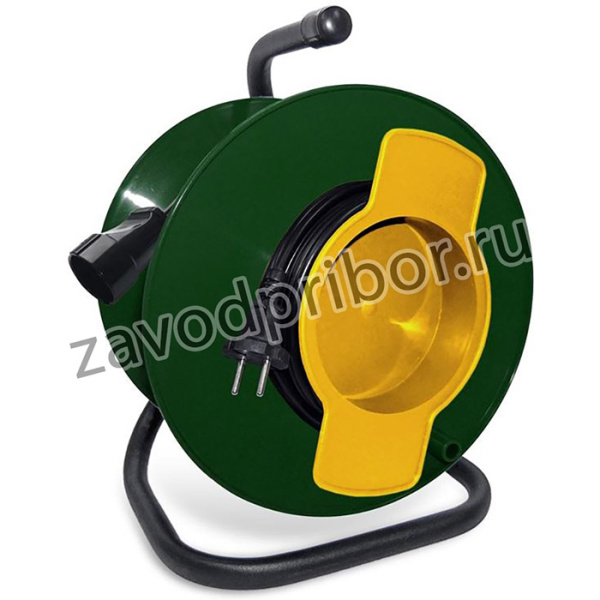 Удлинитель на катушке 1х20м без заземл. 10А IP20 2.2кВт с выносн. розеткой Союз 481S-2202