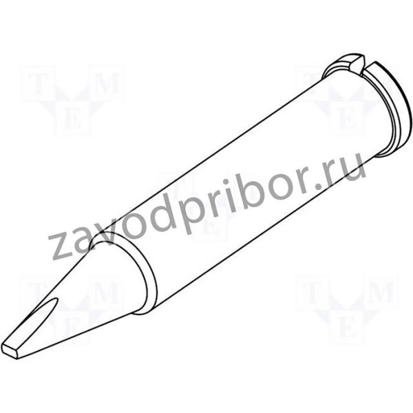 0102CDLF12, Жало, отвертка, 1,2мм, для паяльника, к паяльной станции