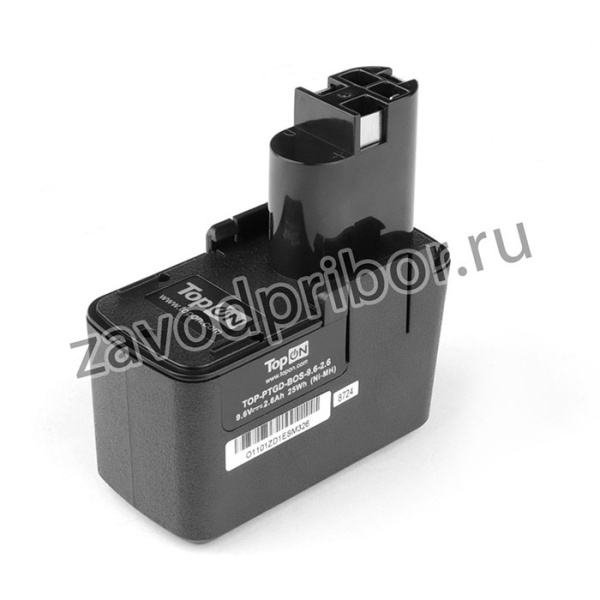 Аккумулятор для электроинструмента Bosch. 9.6V 2.6Ah Ni-Mh TOP-PTGD-BOS-9.6-2.6