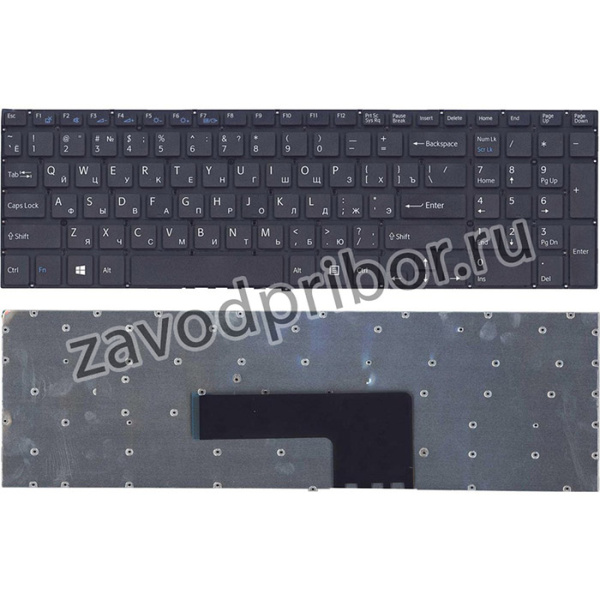 Клавиатура для ноутбука Sony FIT 15 SVF15 черная