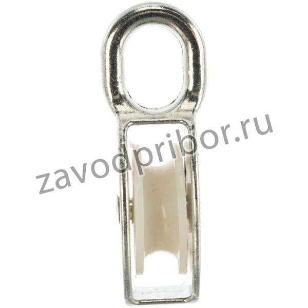 Блок для троса одинарный оцинк. нейлон.шкив 40мм 1 шт - ярлык 112744