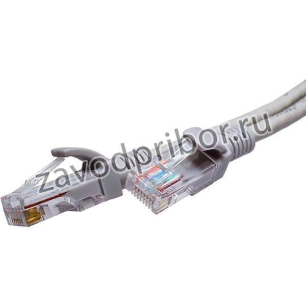 Патч-корд U/UTP кат.5E 4х2х26AWG (7х0.16мм) Cu LSZH сер. 3м SUPRLAN 10-0144