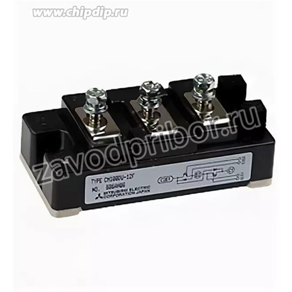 CM100DU-12F, 2 IGBT RTC 600V 100A 4-gen (F-Series)