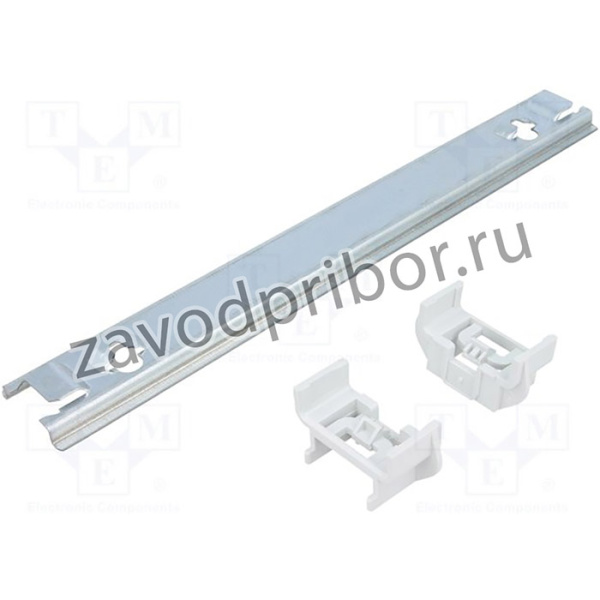 AK-NS35-250, DIN-рейка; сталь; W: 35мм; H: 7,5мм; L: 250мм; для корпусов