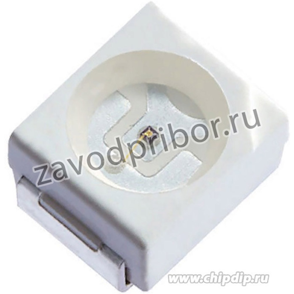 KA-3528EC, Светодиод красно-оранжевый SMD 3528, 7-30мКд, 120°, 625нМ