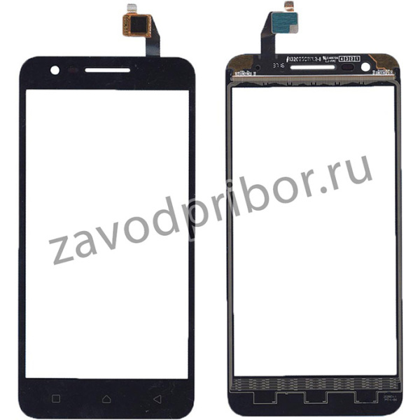 Сенсорное стекло (тачскрин) для Lenovo Vibe C2 / Vibe C2 Power (K10A40) черное