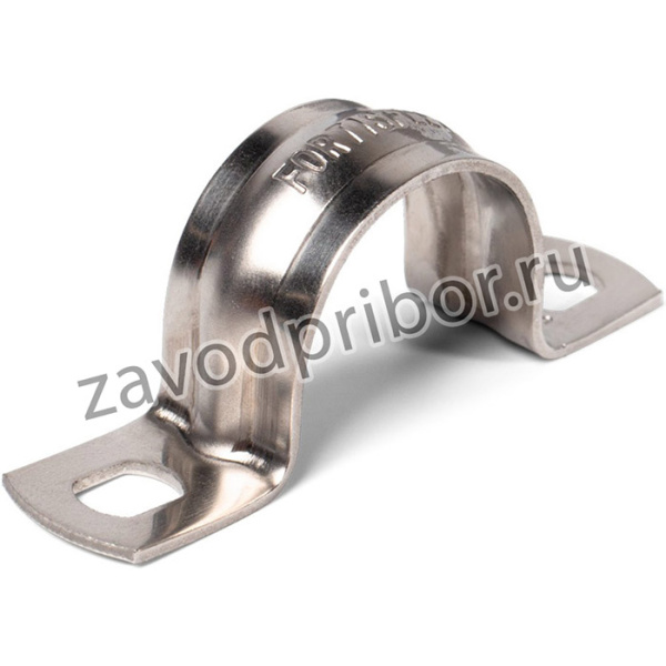 Скоба метал. двухлапковая СМД(INOX) 60-63 (Fortisflex)