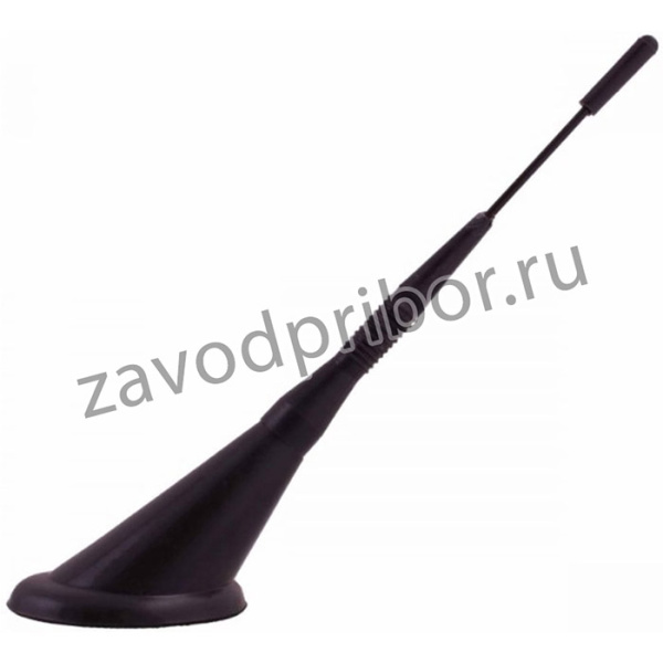 Декоративная антенна 17.5 см, тонкая, черная S00201034
