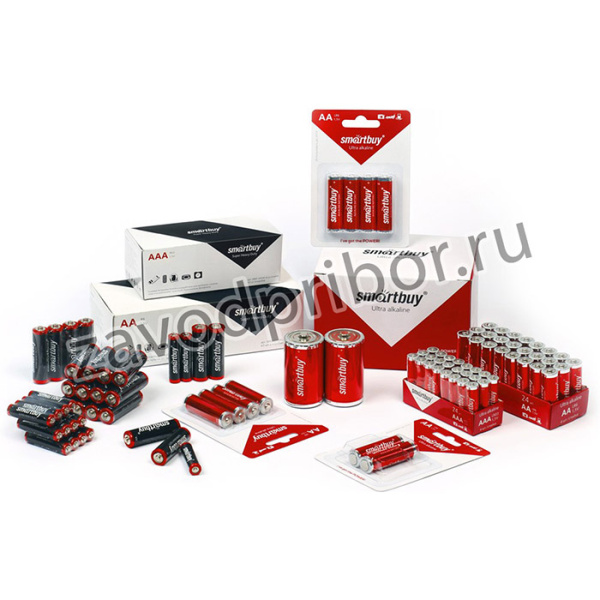 Батарейка солевая крона Smartbuy 6F22/1B (12/240) (SBBZ-9V01B)